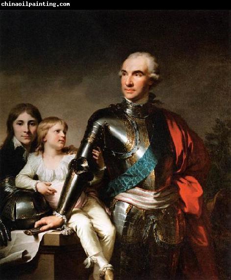 unknow artist The Count Potocki and his sons