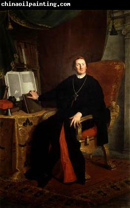 unknow artist Oil on canvas painting of Angelo Maria Quirini, executed by Bartolomeo Nazari