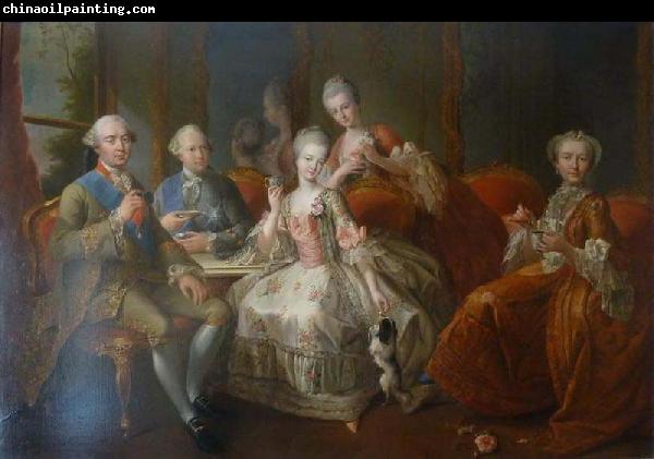 unknow artist The family of the Duke of Penthievre