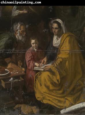 unknow artist The Education of the Virgin