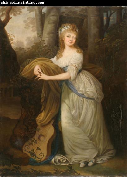 unknow artist Portrait of Krystyna Magdalena Radziwill