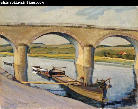 unknow artist The Bridge at Remich