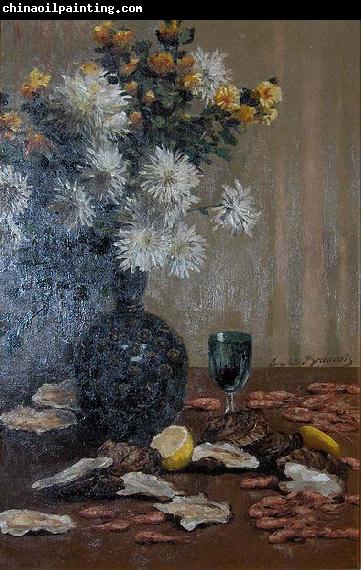 unknow artist Still life with oysters and shrimps