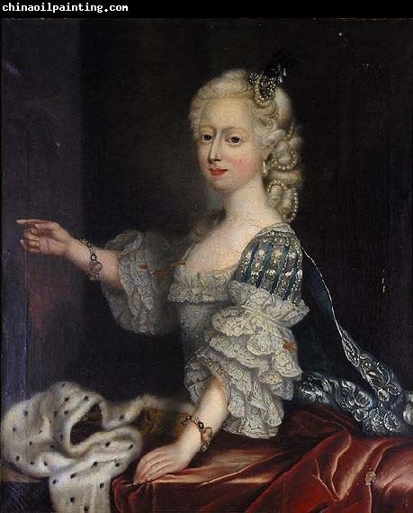 unknow artist Portrait of Augusta Hanover duchess of Brunswick-Luneburg