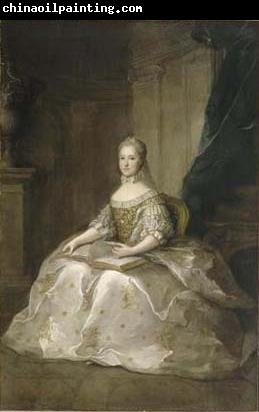 unknow artist Portrait of Maria Josepha of Saxony dauphine of France