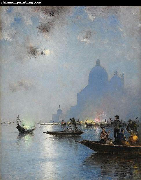 wilhelm von gegerfelt Venice in twilight