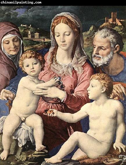 Agnolo Bronzino Holy Family