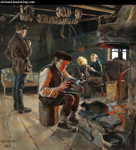 Akseli Gallen-Kallela Akseli Rustic Life