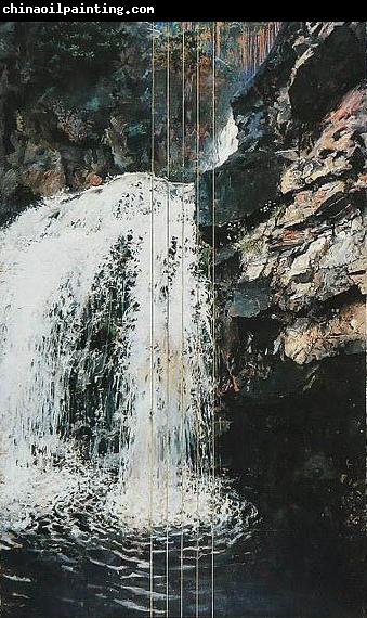 Akseli Gallen-Kallela Mantykoski Waterfall