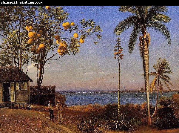 Albert Bierstadt A View in the Bahamas