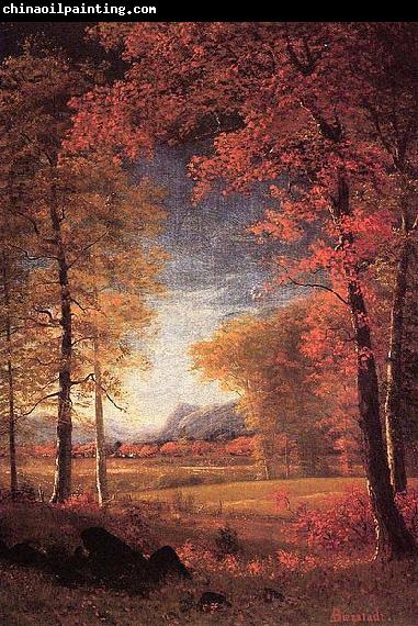 Albert Bierstadt Autumn in America, Oneida County