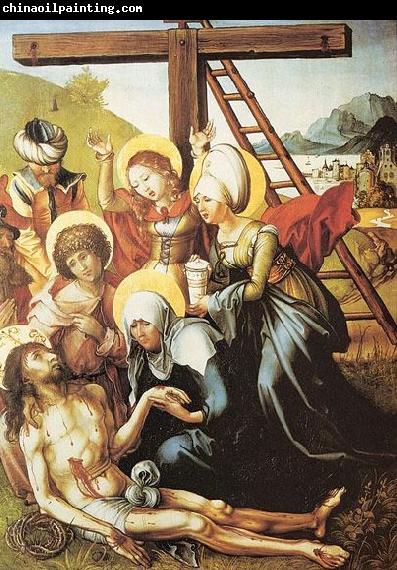 Albrecht Durer Die sieben Schmerzen Maria, Mitteltafel