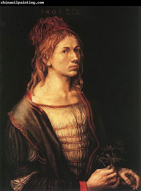 Albrecht Durer self-portrait at 22