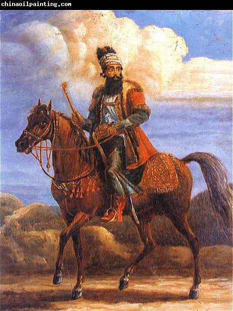 Aleksander Orlowski Persian dignitary on horseback