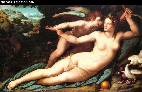 Alessandro Allori Venus and Cupid