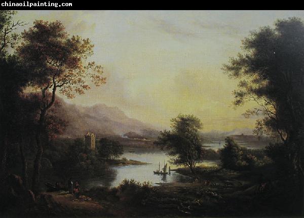 Alexander Nasmyth A Highland Loch Landscape