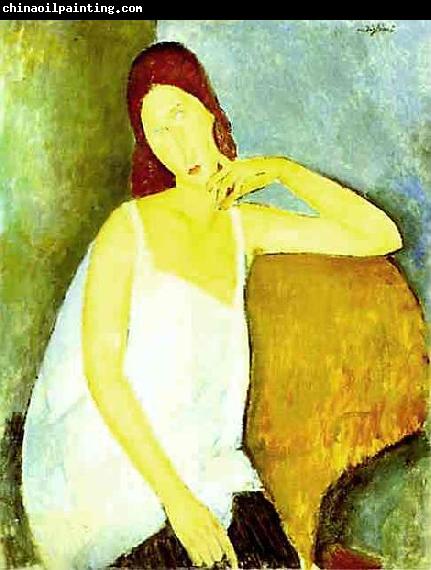 Amedeo Modigliani Portrait of Jeanne Hebuterne