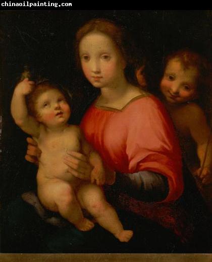 Andrea del Sarto Maria mit Kind und Johannesknaben