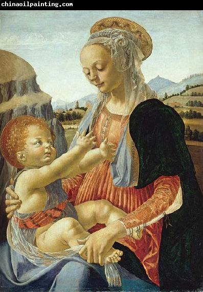 Andrea del Verrocchio Mary with the Child