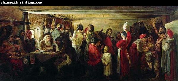 Andrei Ryabushkin Peasant Wedding in the Tambov guberniya