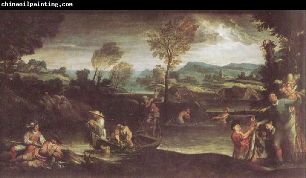 Annibale Carracci Der Fischfang