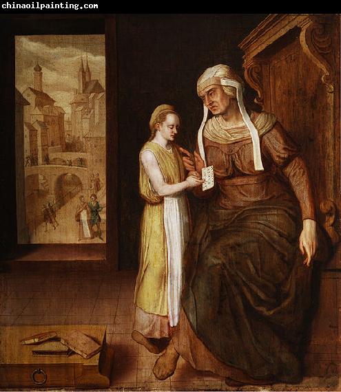 Anonymous Allegory of Teaching, German