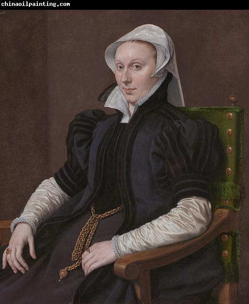 Anthonis Mor Portrait of Anne Fernely