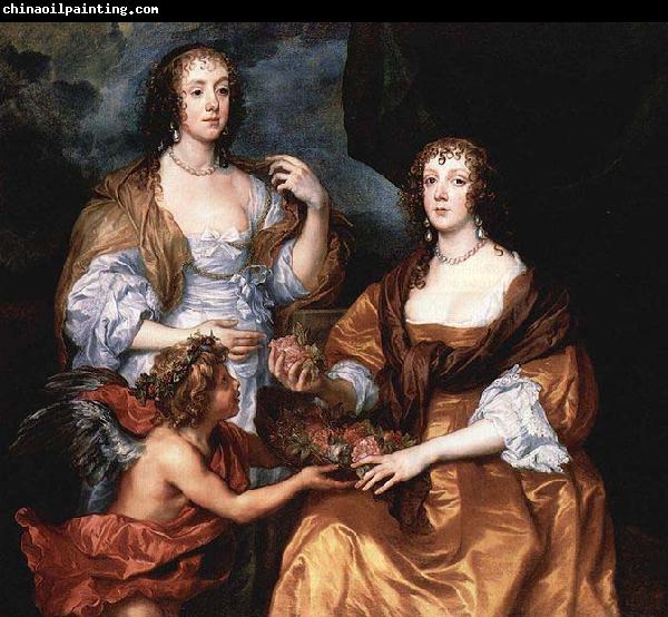 Anthony Van Dyck Portrat der Ladies Elisabeth Thimbleby und Dorothy Viscountess Andover