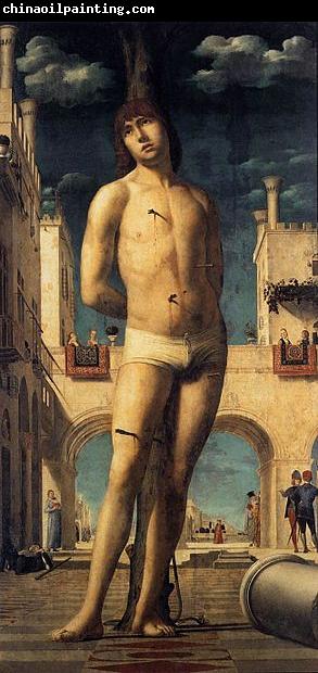 Antonello da Messina St Sebastian