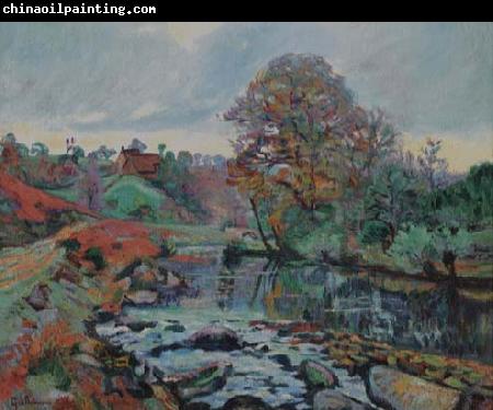 Armand guillaumin Paysage de la Creuse, vue du Pont Charraud