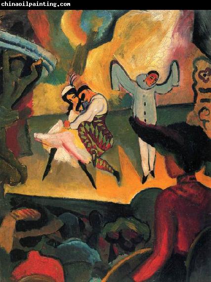 August Macke Russisches Ballett