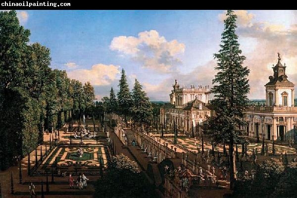 BELLOTTO, Bernardo Wilanow Palace as seen from north-east