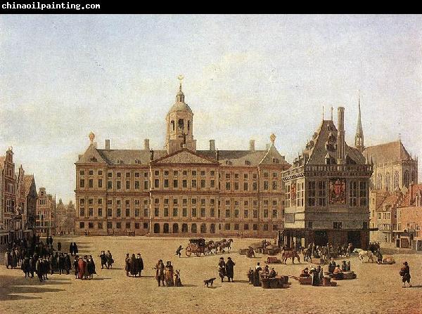 BERCKHEYDE, Gerrit Adriaensz. Dam square Amsterdam