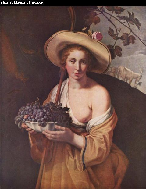 BLOEMAERT, Abraham Shepherdess with Grapes