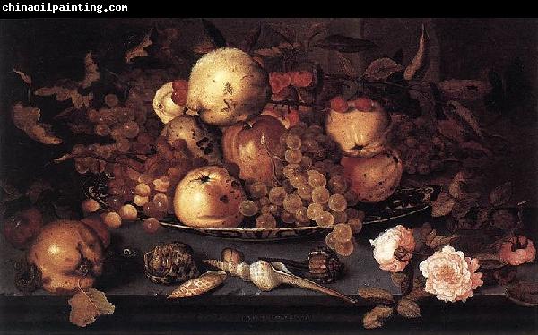 Balthasar van der Ast Still life with Dish of Fruit