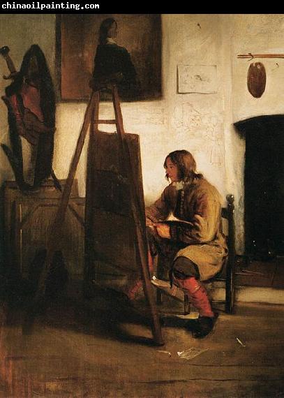 Barent fabritius Young Painter in his Studio