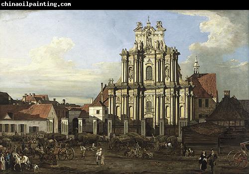 Bernardo Bellotto Visitationist Church in Warsaw