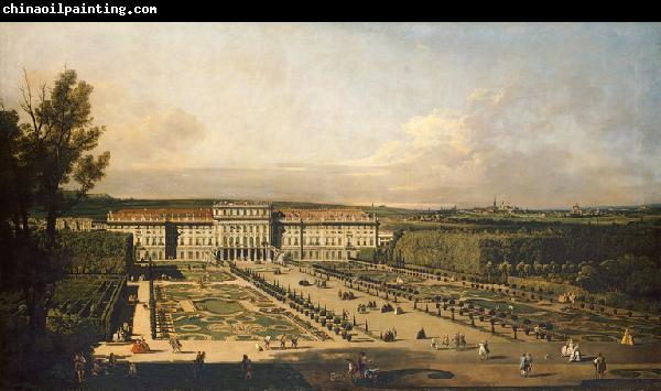 Bernardo Bellotto Kaiserliches Lustschloss Schonbrunn, Gartenfassade.