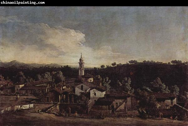 Bernardo Bellotto Das Dorf Gazzada, Blick vom Suden