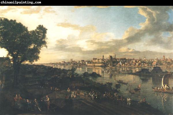 Bernardo Bellotto View of Warsaw from Praga