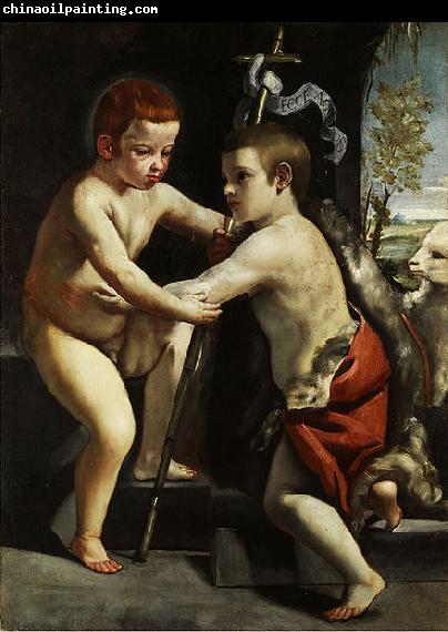 CAGNACCI, Guido Baptist as children