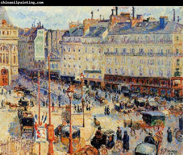 Camille Pissarro Place du Havre, Paris