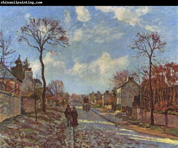 Camille Pissarro Strabe von Louveciennes