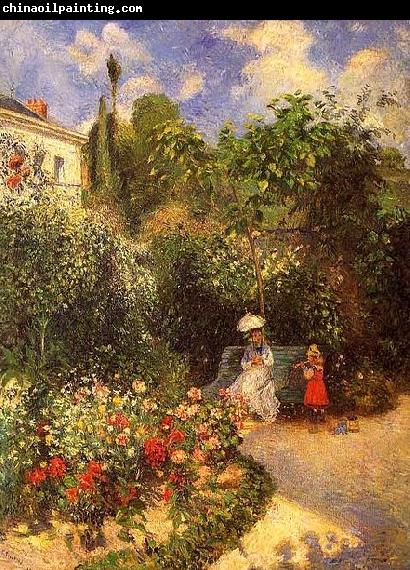 Camille Pissarro El Jarden de Pontoise