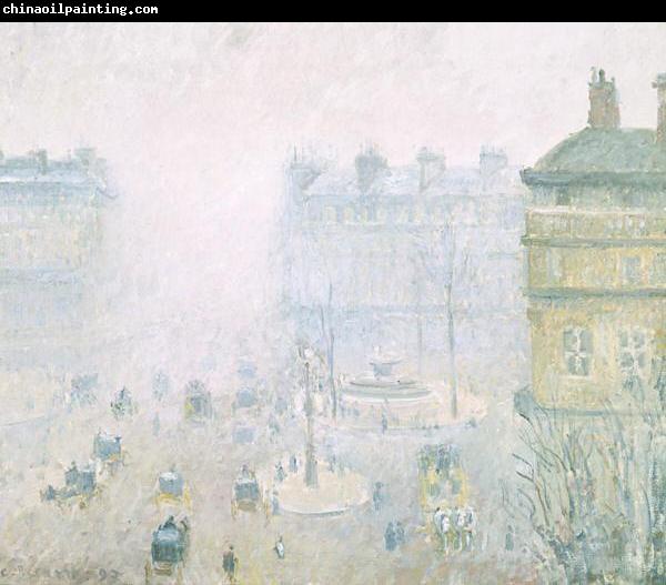 Camille Pissarro Fog Effect