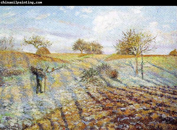 Camille Pissarro White Frost