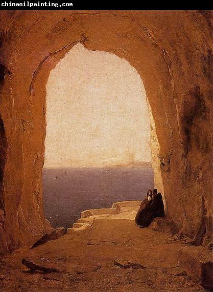 Carl Blechen Grotto in the Gulf of Naples