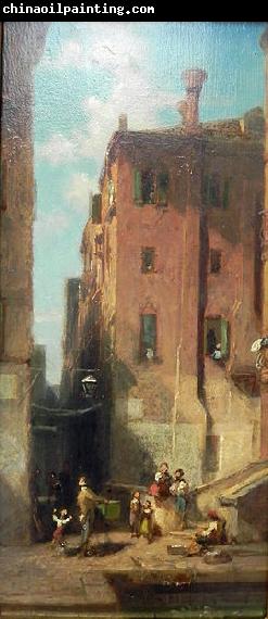 Carl Spitzweg Venetian Street