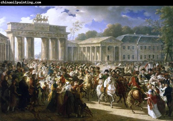 Charles Meynier Napoleon in Berlin