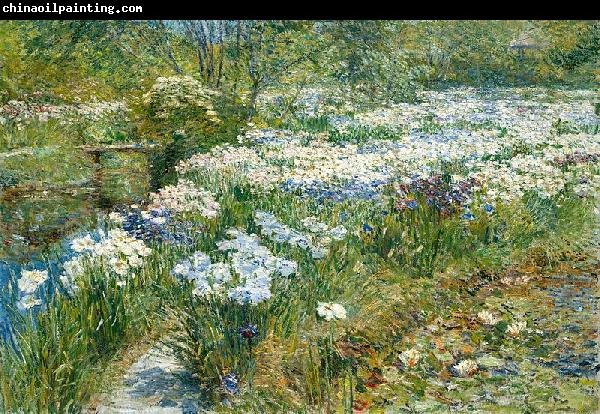 Childe Hassam The Water Garden